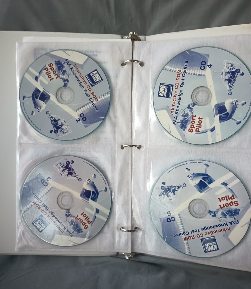 King Sport Pilot Interactive CD-ROM Knowledge Test Course Flight Instruction