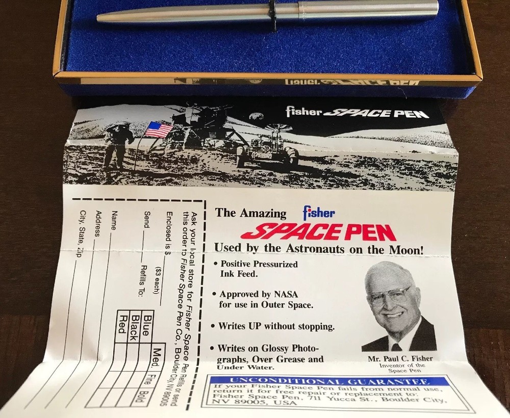 Fisher Space Pen Saturn Original Astronaut Black Ink