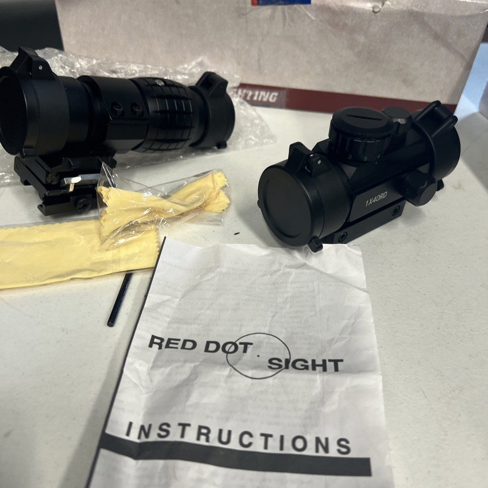 red dot finder scope telescope