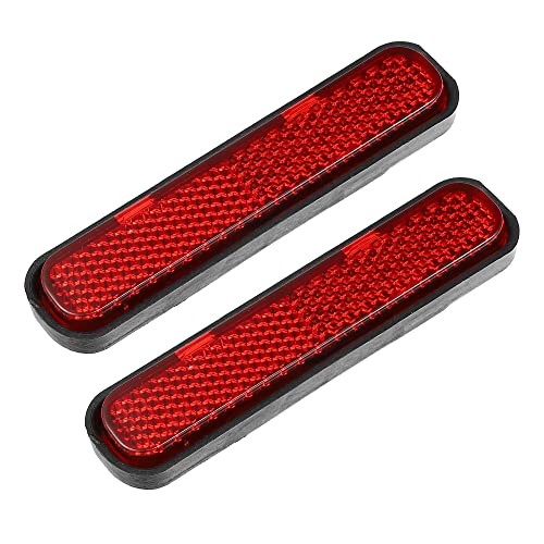 Front Lower Fork Reflector Sticker Rear Saddlebag Reflective Cover Universal