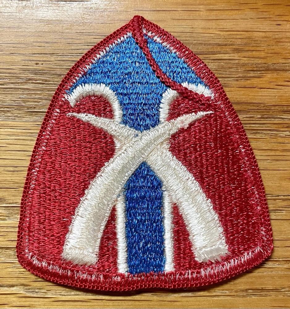 ORIGINAL 1966-79 US ARMY THAILAND SUPPORT COMMAND PATCH - MERROWED EDGE NO GLOW