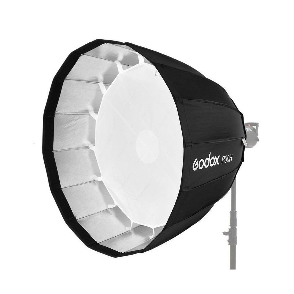 Godox P90H 35" Parabolic Softbox, Hi-Temperature Resistant