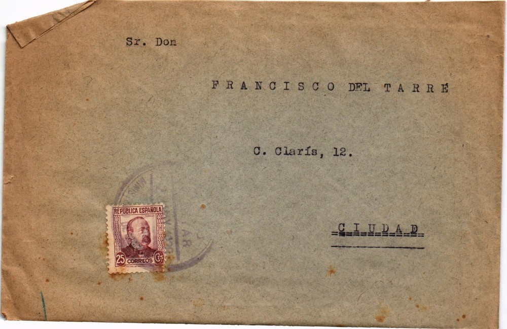 SCW 1938? censored cover from Barcelona (1079)