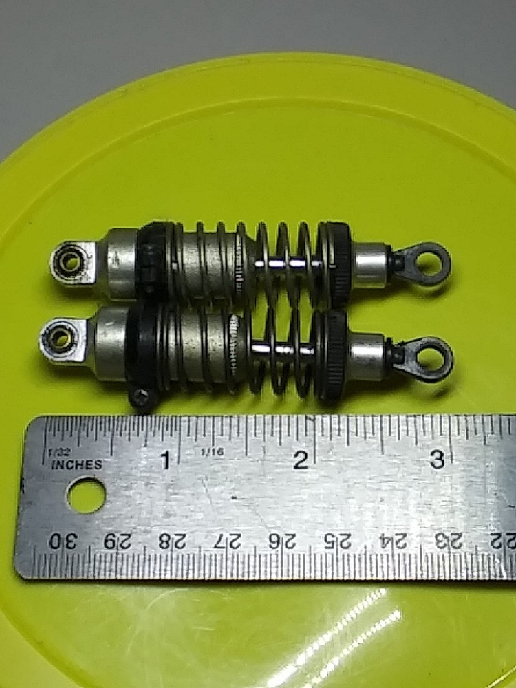 Rc kyosho Front shock pair unknown Old Used. 2piece