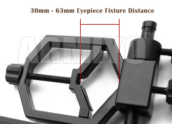 Universal Adapter Cell Phone Mount Telescope Spotting Scope Monocular Binocular