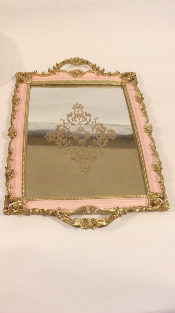 Middle Eastern Styled Mirror/Glass/Tray