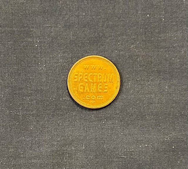 Spectrum Games Arcade Game Token 22mm