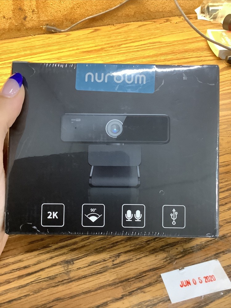 Nuroum 2K QHD Webcam model AW-V11 - Windows / Chrome / Mac / Android