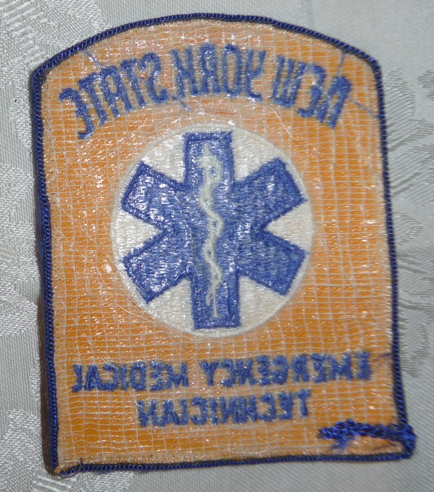 New York State Emergency Medical Technician Patch