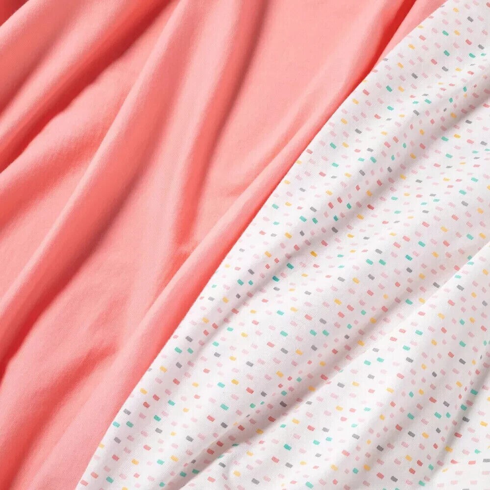 Cloud Island 2-Pack Jersey Crib Fitted Sheets - Fully Elastic - 100% Cotton