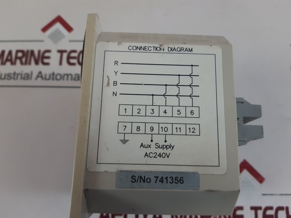 Mikro dvm 360 digital voltmeter ac240v