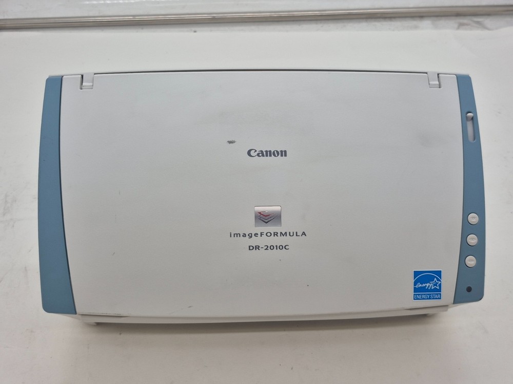 Canon imageFORMULA DR-2010C Flatbed Office Document Scanner Desktop - White