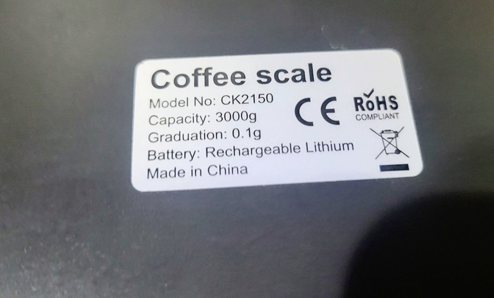 (2) Pre-Loved Coffee Scales (CK2150) & (MS-0A3)