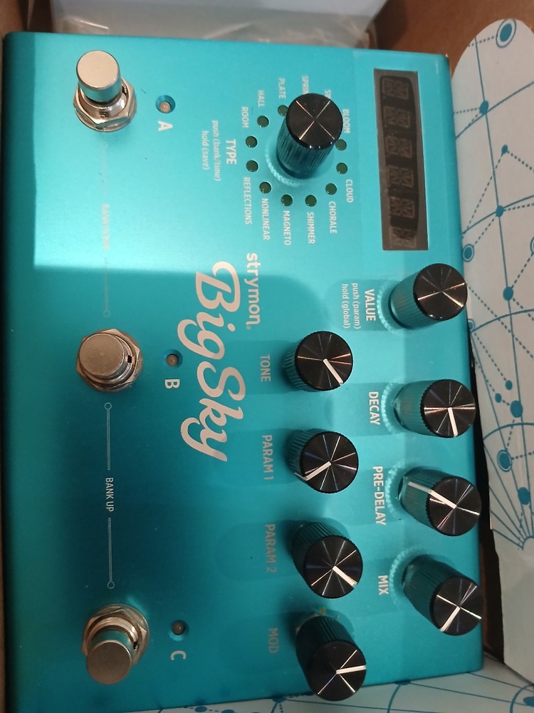 strymon big sky multi reverb pedal