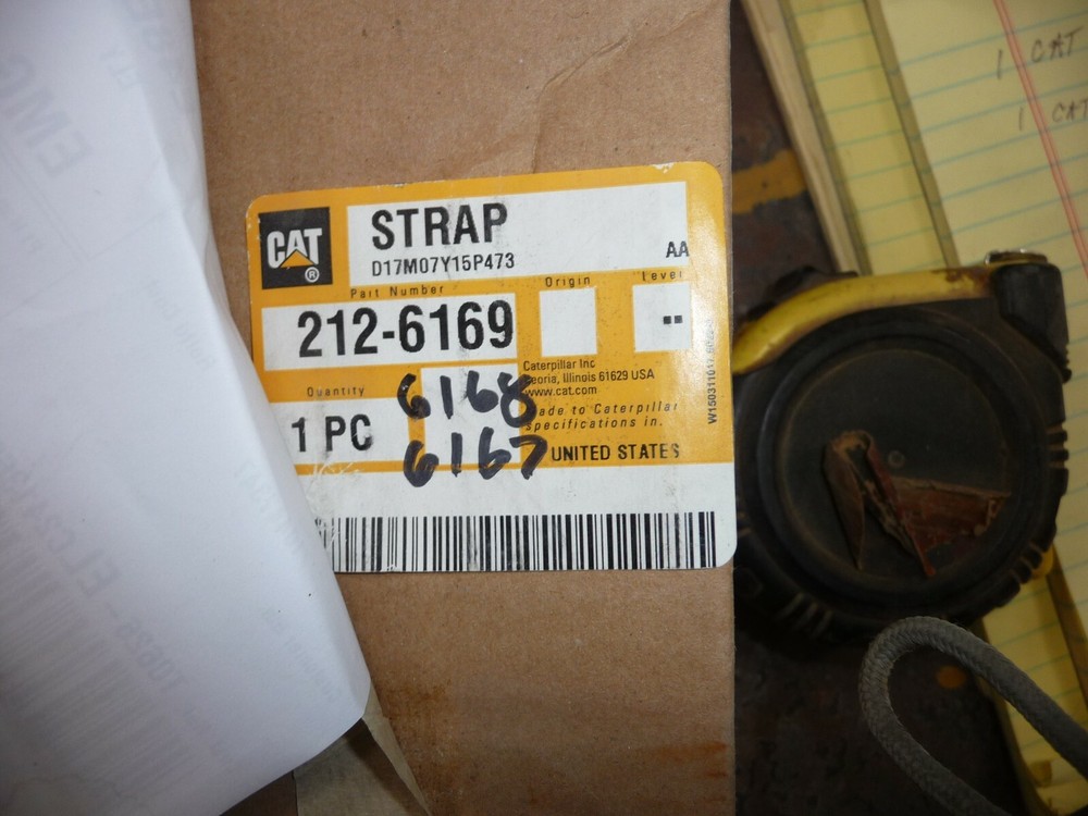 CATERPILLAR DOOR STRAP 212-6169