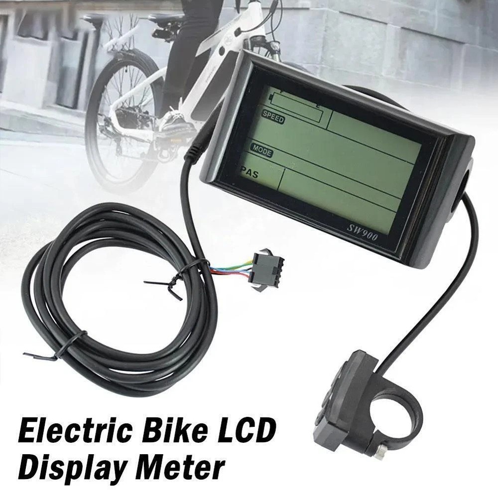 For E-Bike Electric Bicycle Scooter SW900 LCD Display Meter Control Panel