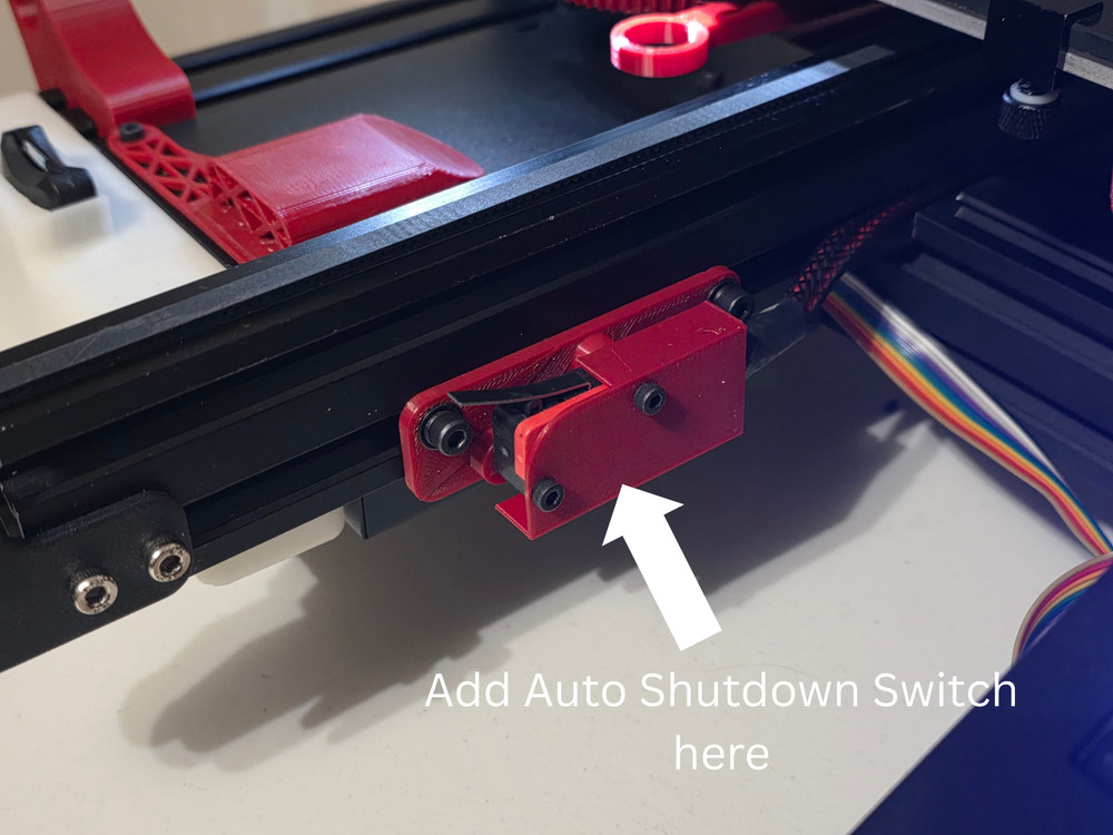 Ender 3 Ender 3 Pro Auto Off Shutdown Switch Creality 3D Printer