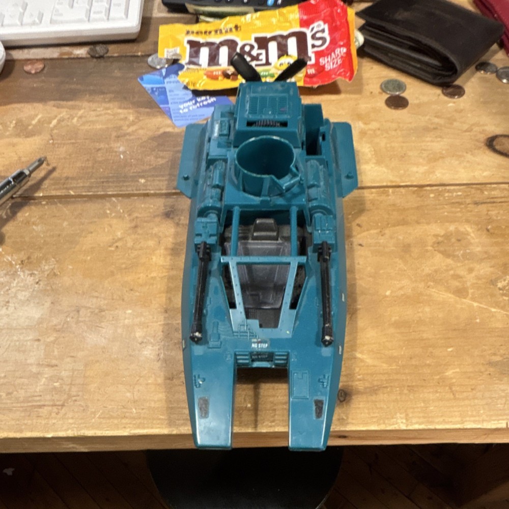 Blue Plastic Hovercraft Model ESR-Y04