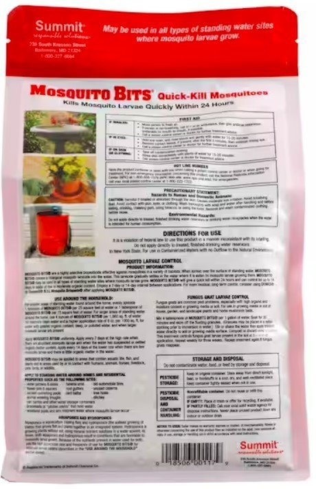 Summit 117-6 Mosquito Bits, Granular, 30 oz Package