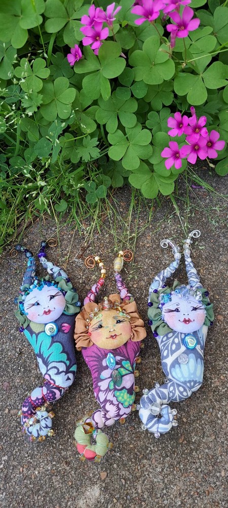 "Glow Worm Faerie" Cloth Doll Paper Pattern by Paula McGee