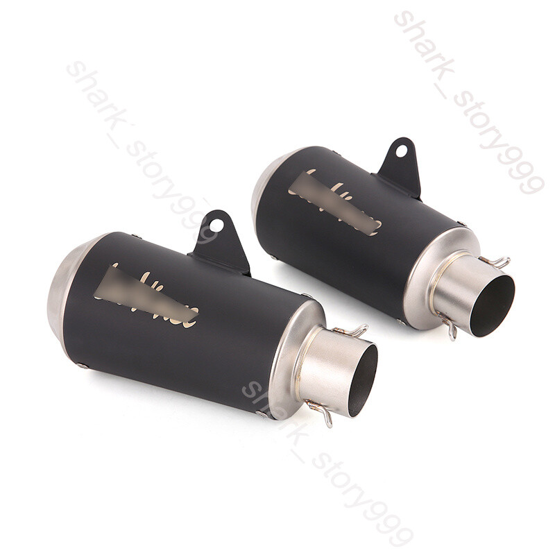 Slip-on Exhaust System Muffler End Tips DB Killer for Universal Motorcycle 51mm