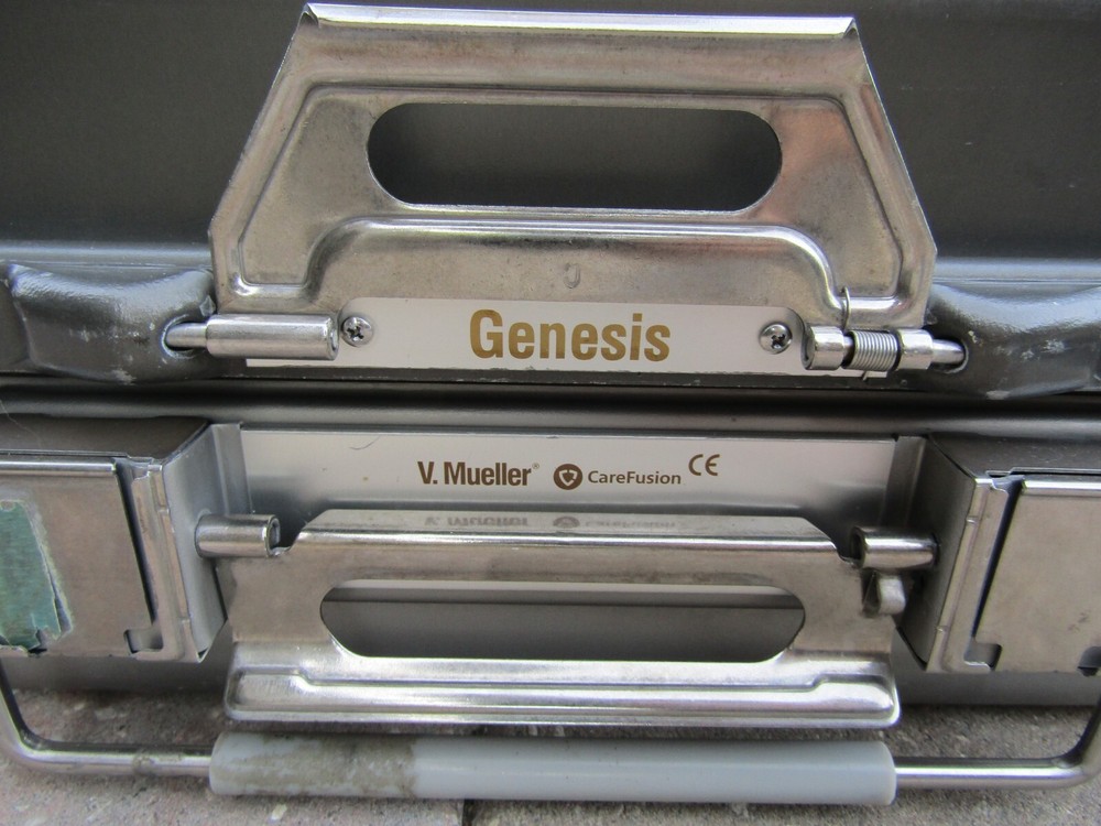 V. MUELLER GENESIS STERILIZATION CASE, 24" x 15.5" x 6.5"