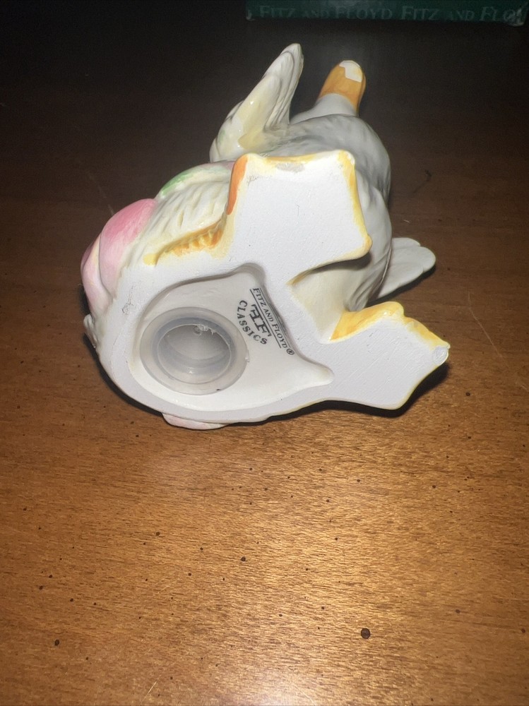 Fitz and Floyd “Garden Rhapsody” Duck Salt & Pepper Set