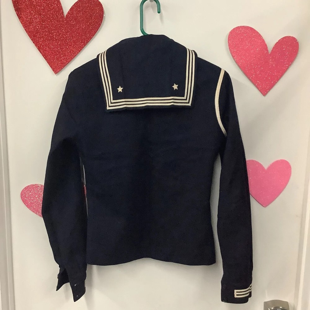 Vintage US Navy Sailor Uniform Top