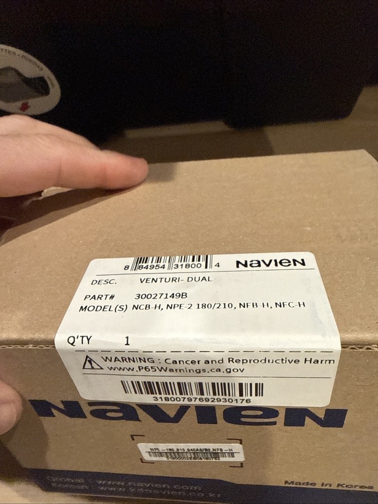 Navien NCB & NCB-E Series Combi-Boilers Parts Kit 30028684A