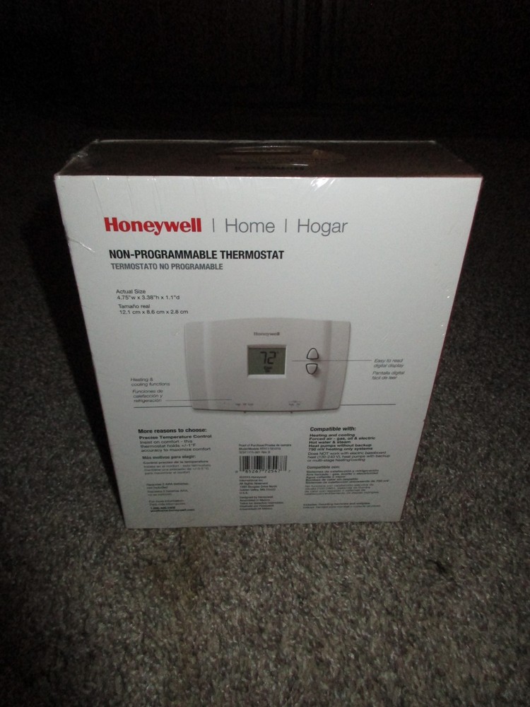 Honeywell RTH111B Digital Non-Programmable Thermostat - White