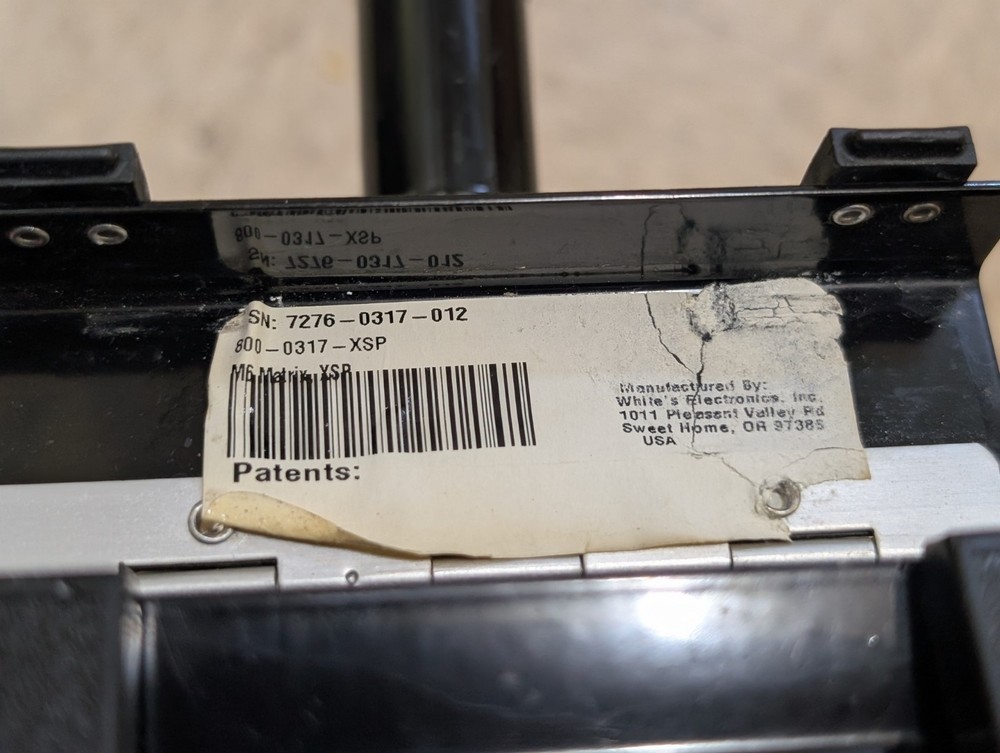 White's Electronics M6 Metal Detector Works Great