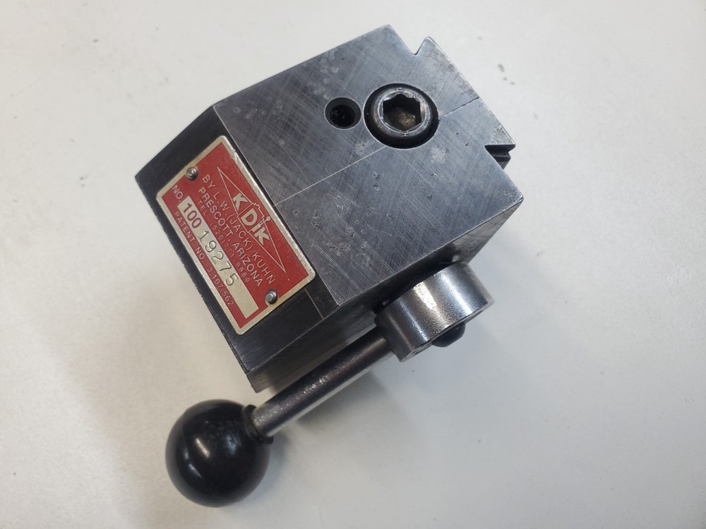 KDK 100 SERIES LATHE QUICK CHANGE TOOL POST AND HOLDERS