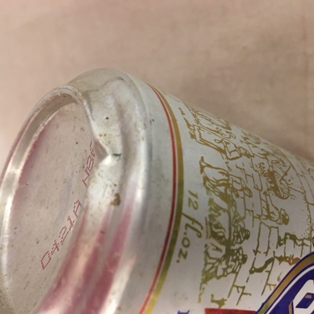 Old Style Empty Beer Can - 12 Oz Aluminum