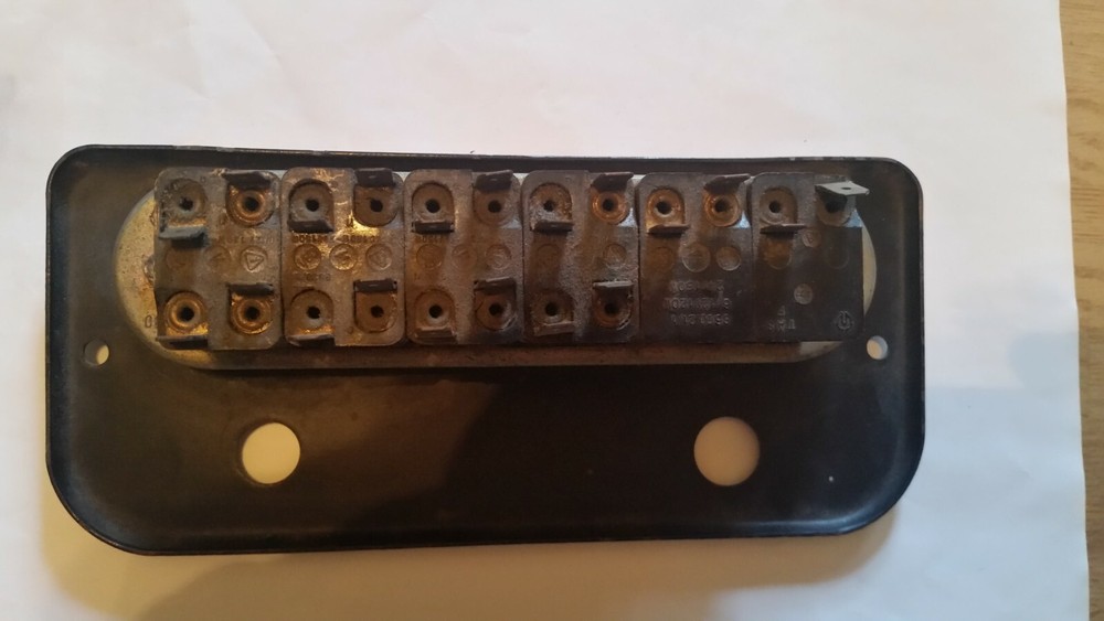 DDR IFA progress switch strip dashboard NOS W50 Barkas Robur LO Framo