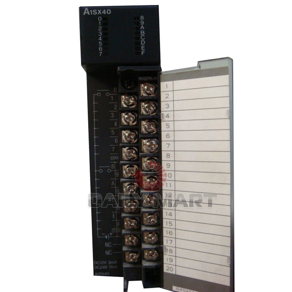 New In Box MITSUBISHI A1SX40 Input Module 16 Point 12-24VDC