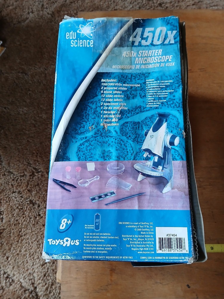 Edu Science 450x Starter Microscope - Used