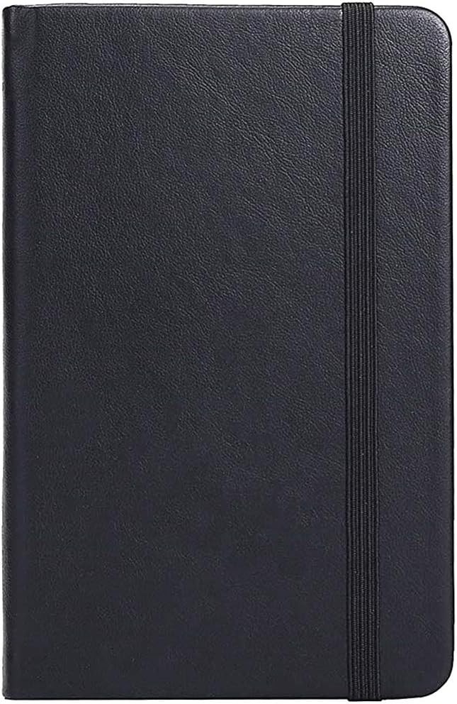 Small Poet Notebook  Lined Paper Mini Notepad with Bla