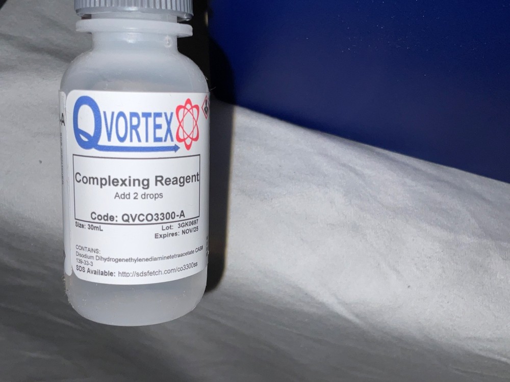 QVortex Quat Test Kit Code QVTK9000-Z 1 Drop 10ppm/ 5mL Sealed NEW OPEN