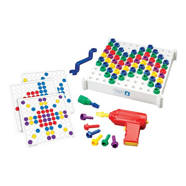 Design & Drill Kids Learning Center Play Power Tool *A Real Drill!* STEM Set NWT