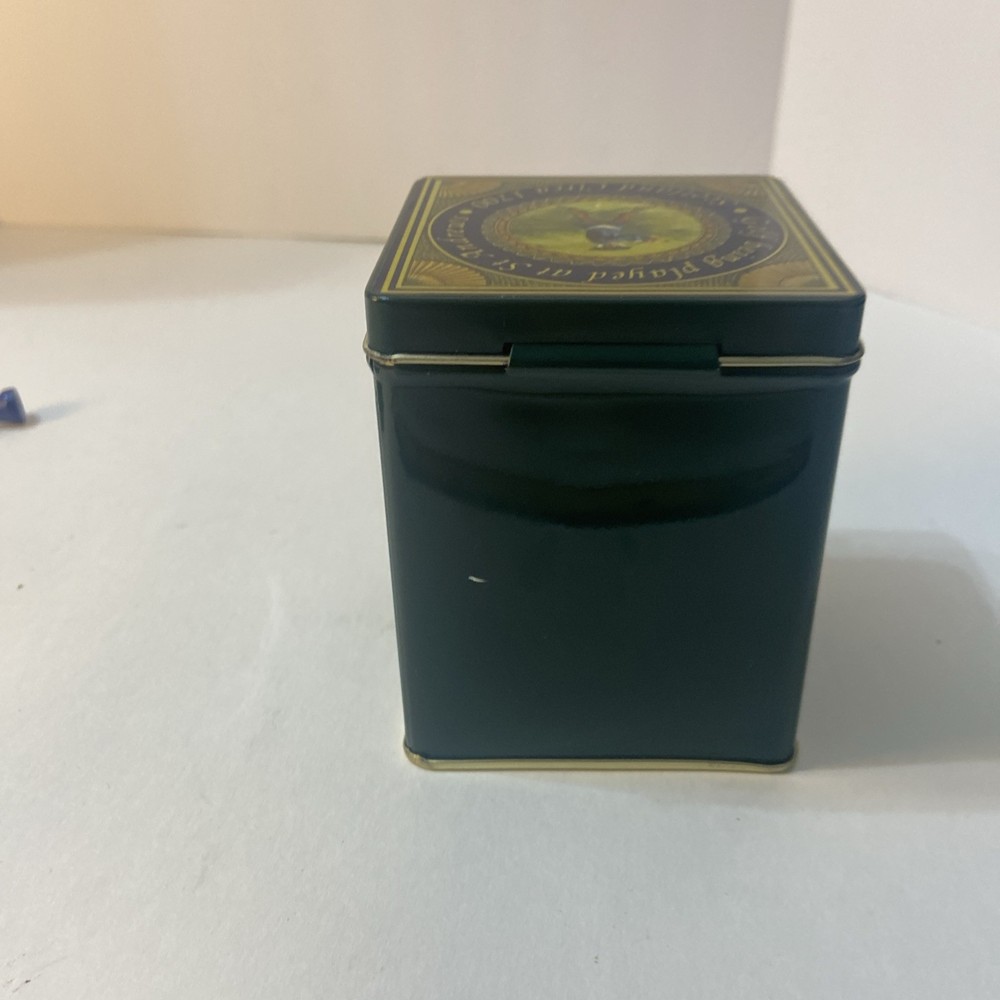 VINTAGE ROGER LASCELLES CLOCK IN TIN CAN