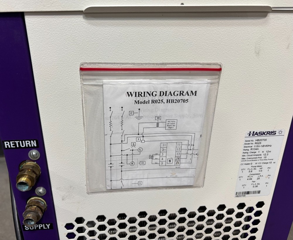 Haskris R025 Recirculating Industrial Chiller