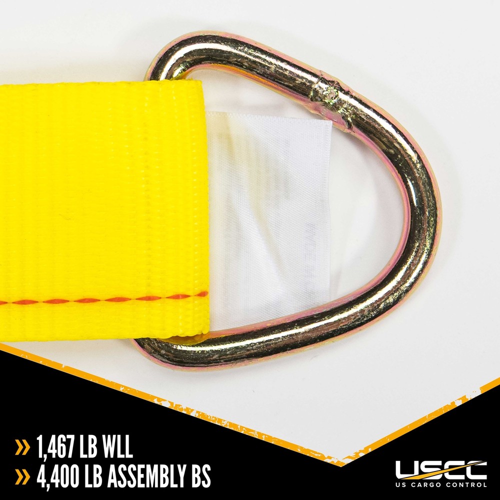 6" E Track Rope Tie Off (10 Pack)