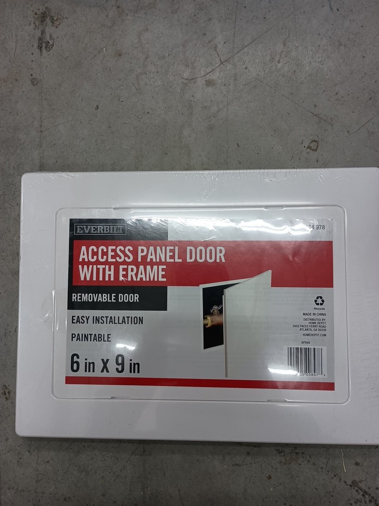 Case Of 9 EVERBILT Access Panel Doors, 6x9 # 154 978