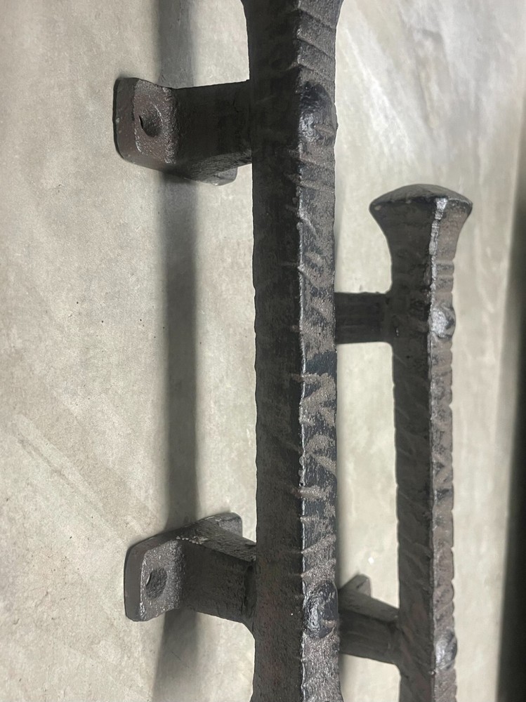 1 Barn Door Pull Handle Rustic HEAVY Cast Iron Grab Gate Handles Easy Install 9"