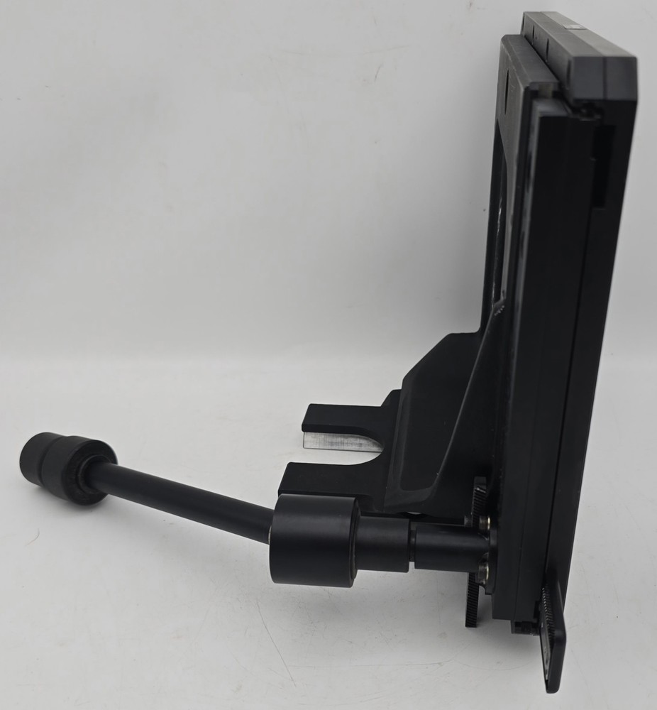 NIKON DIAPHOT STAGE TABLE SPECIMEN OPTICS MICROSCOPE Runs Smoothly +Stage Plate