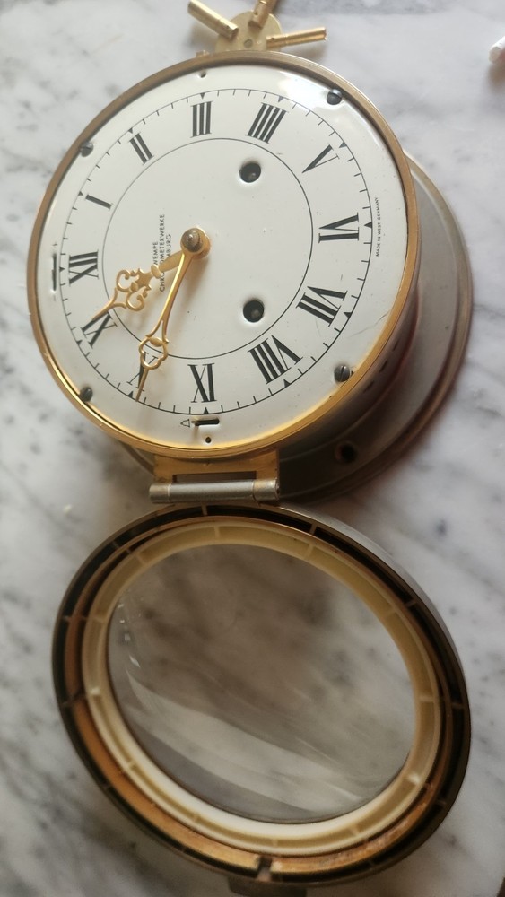 SHIP CLOCK Vintage WEMPE Chronometer