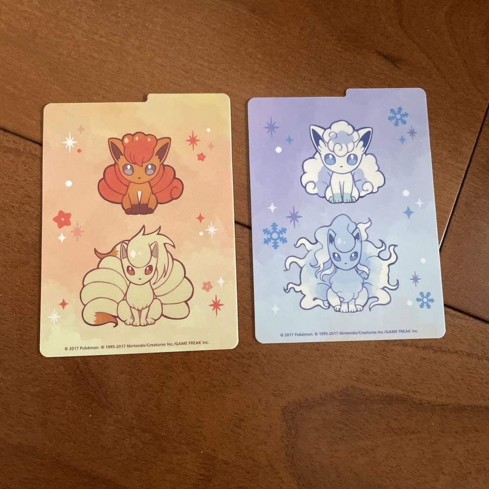 Pokemon Card Game Deck Shield Sleeve Vulpix Alola Vulpix