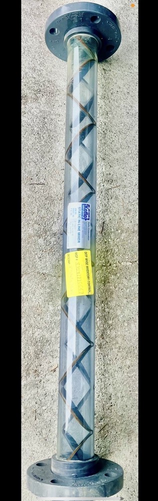 Koflo  Corporation 2” 2-40C-4-12-9 Flanged Static Mixer Fixed Mixing Element