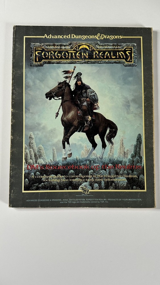 Advanced Dungeons & Dragons Forgotten Realms:DM's Sourcebook of the Realms