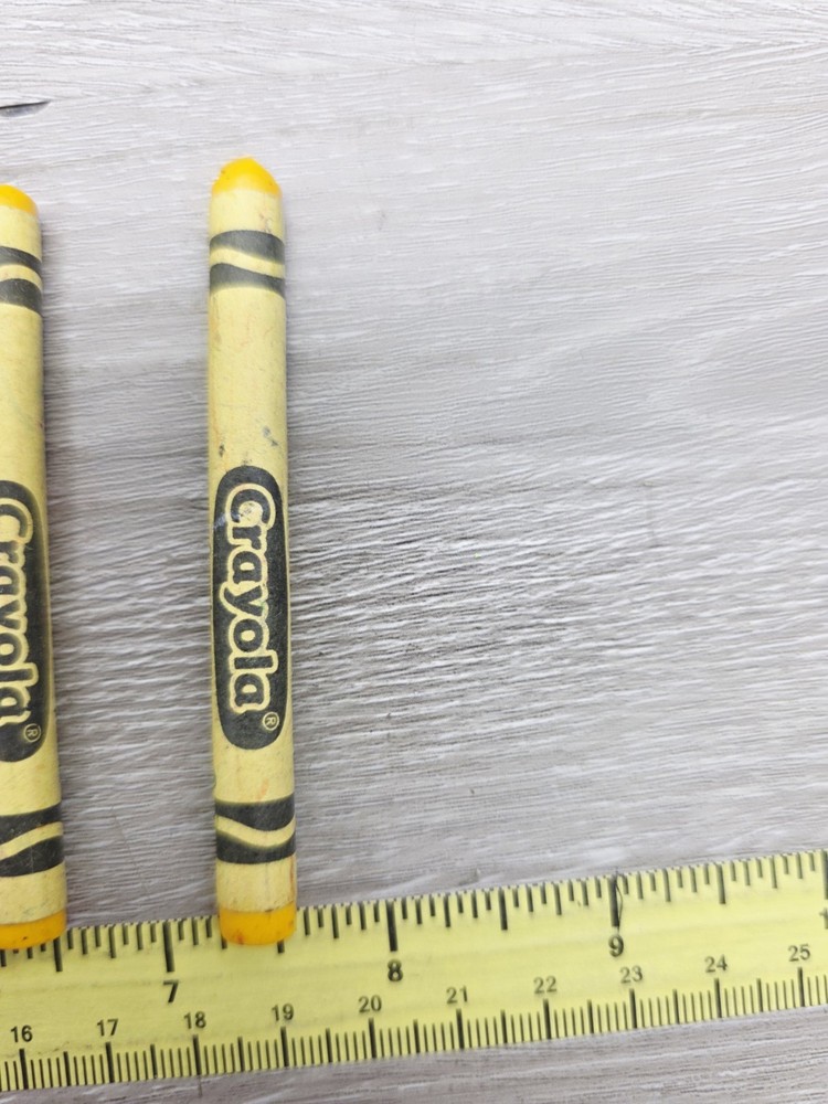 12 Count Crayola Crayons Yellow Dandelion